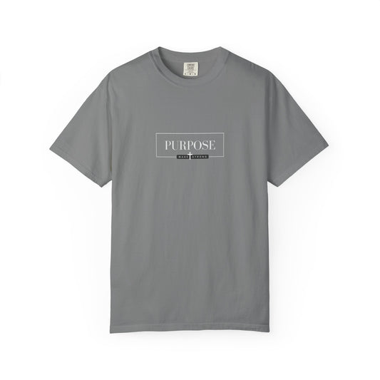 Comfort Colors T-shirt with Signature Purpose Made Strong Logo