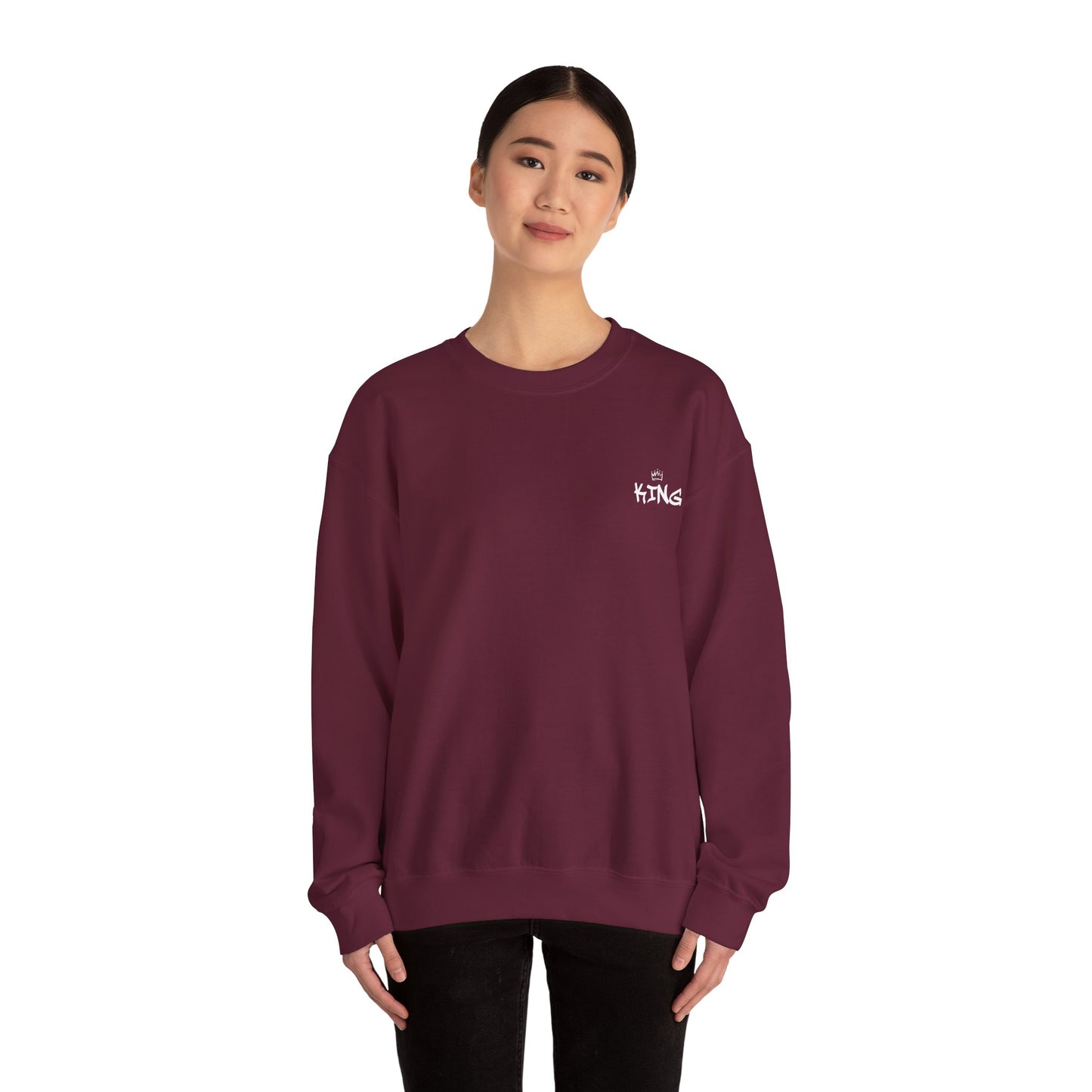 King Jesus Crewneck Sweatshirt