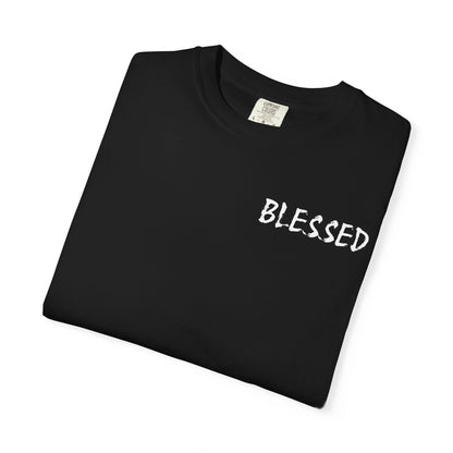 Christian Faith Comfort Colors T-shirt - 'I Woke Up Blessed'