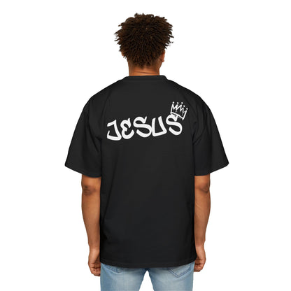 Oversized Tee King Jesus Christian T-Shirt