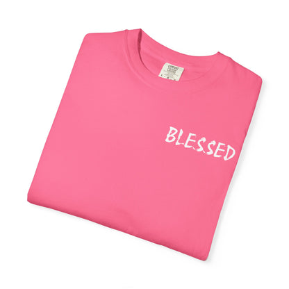 Christian Faith Comfort Colors T-shirt - 'I Woke Up Blessed'