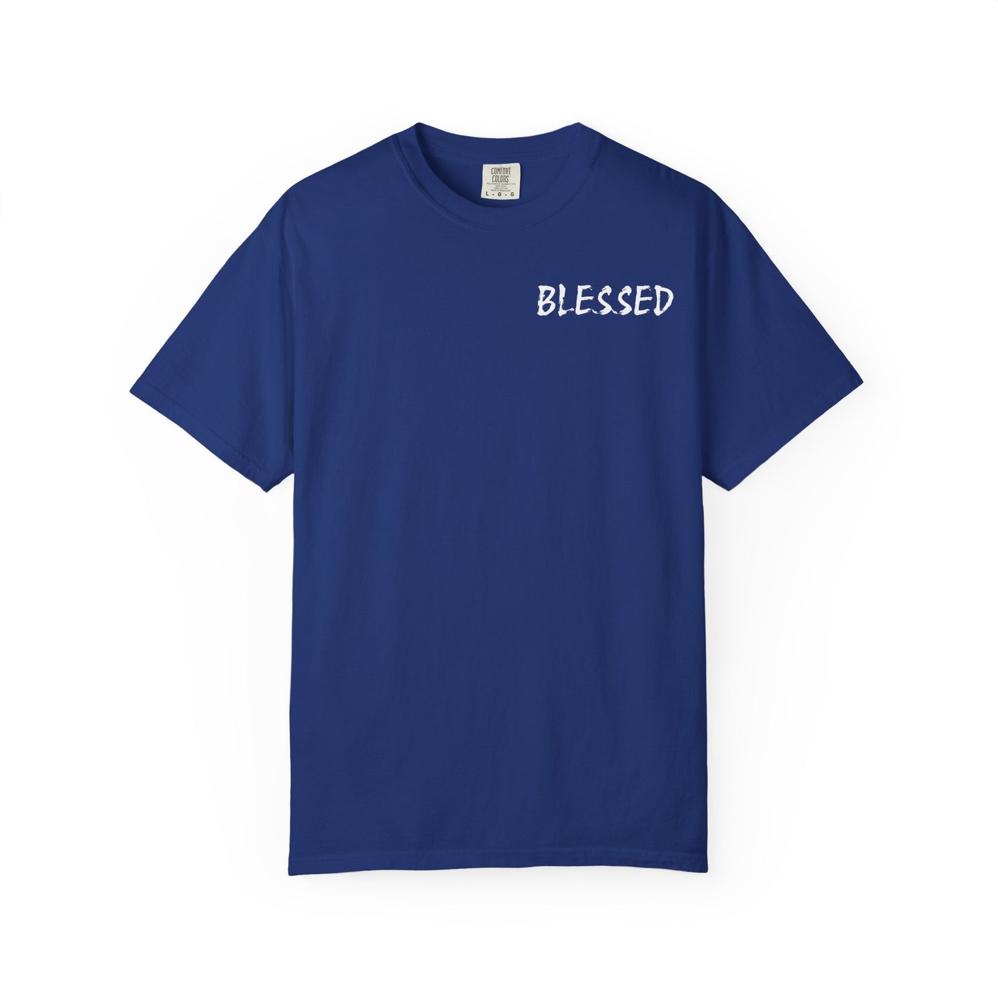 Christian Faith Comfort Colors T-shirt - 'I Woke Up Blessed'