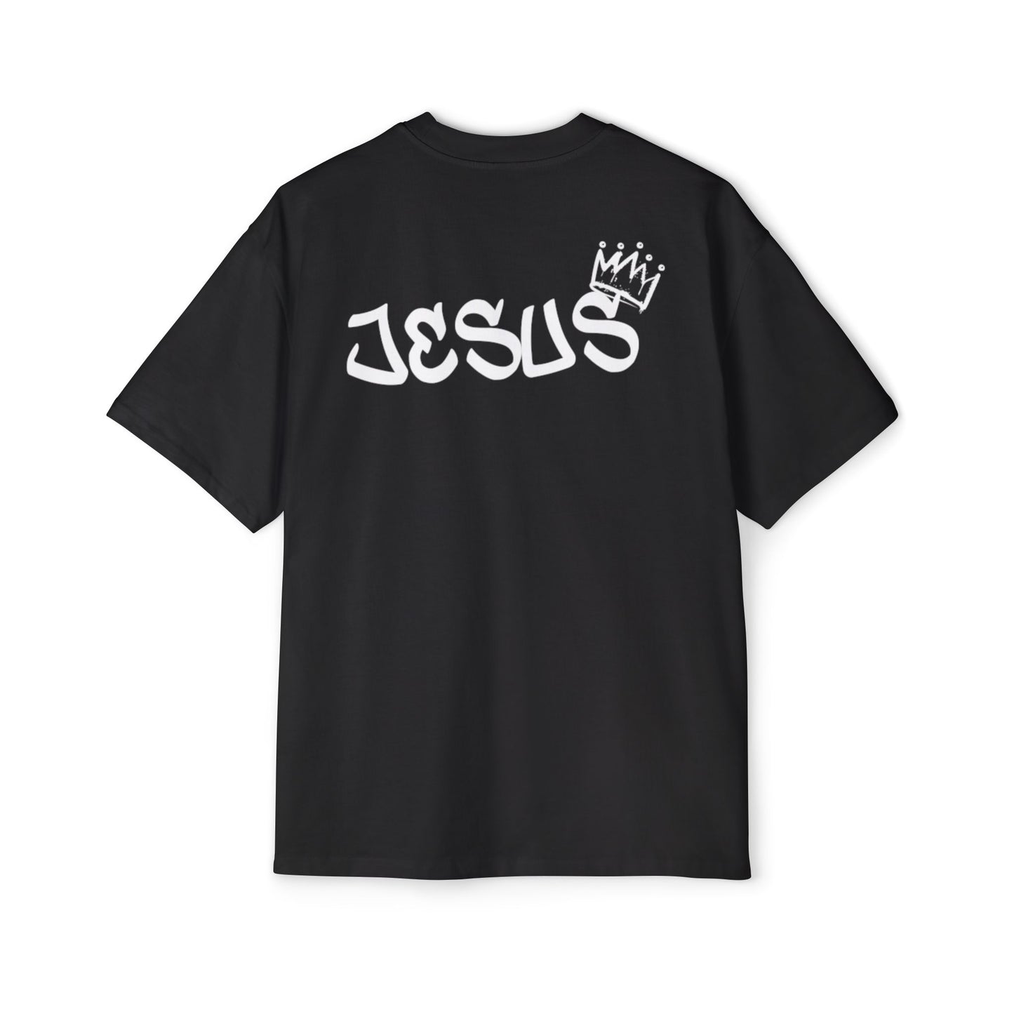 Oversized Tee King Jesus Christian T-Shirt