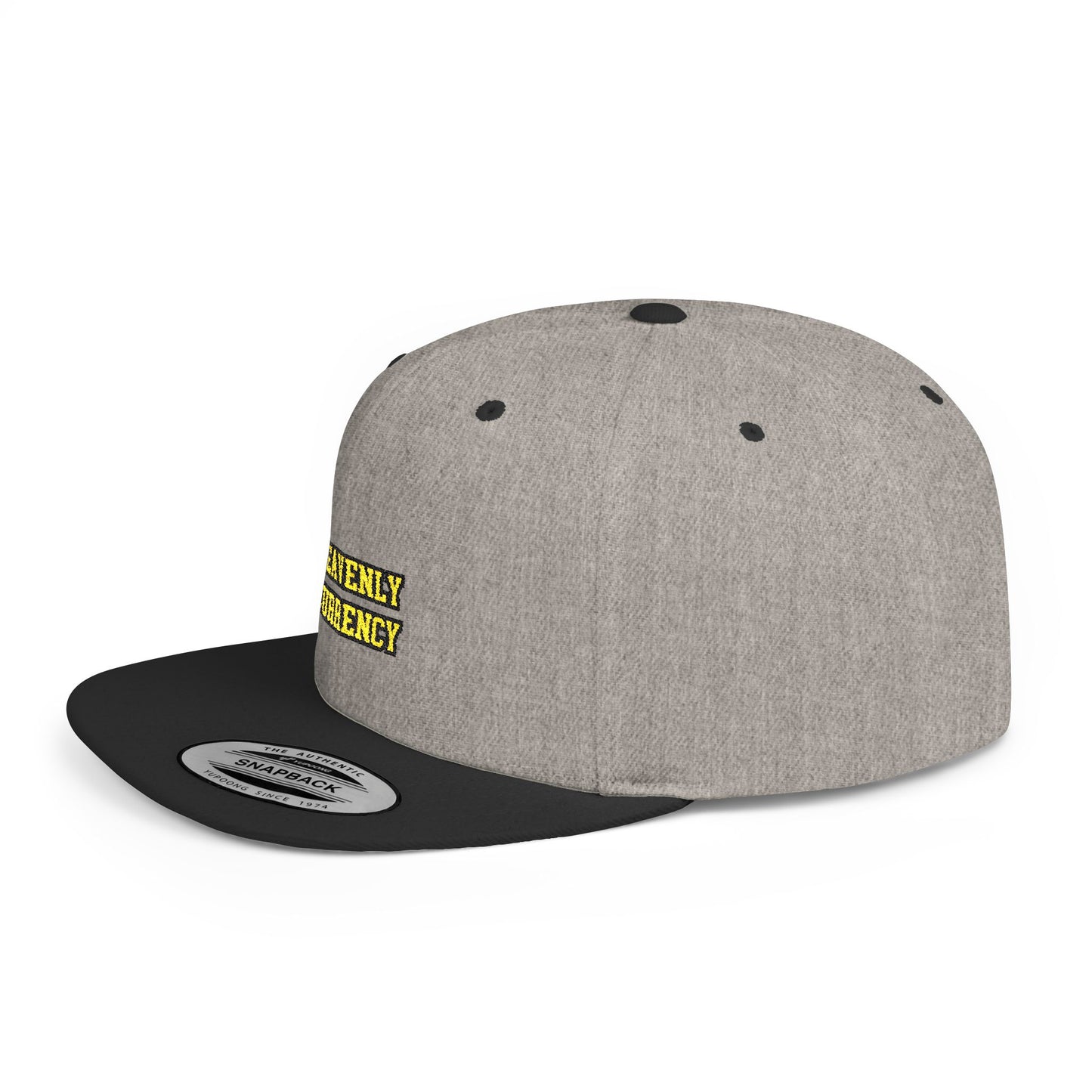 Snapback Hat - Faith Based 'Heavenly Currency' Design