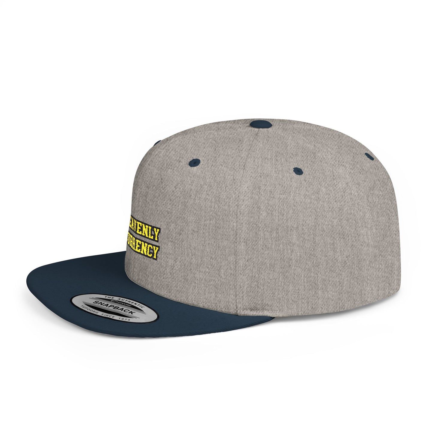 Snapback Hat - Faith Based 'Heavenly Currency' Design